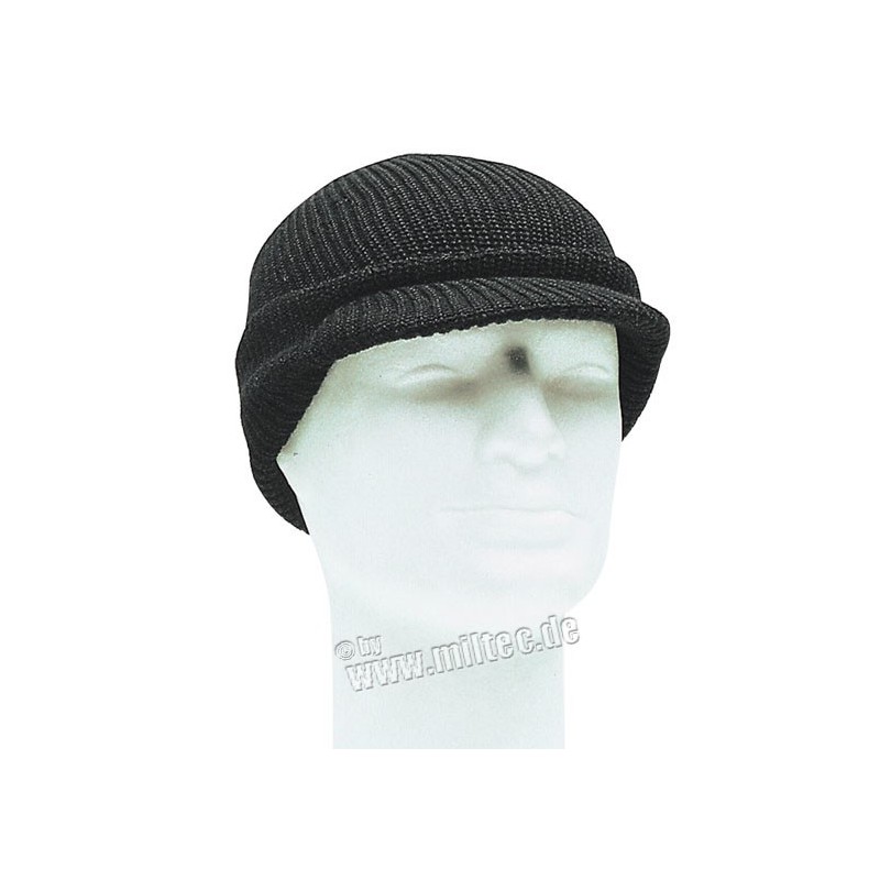 Pletenka s kšiltem US JEEP CAP ACRYL černá Pletenka s kšiltem US JEEP CAP ACRYL černá