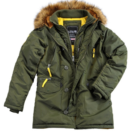 Bunda PPS N3B Alpha Industries Dark green