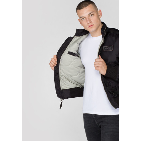Alpha Industries BUNDA ENGINE (černá)  – SKVĚLÁ CENA