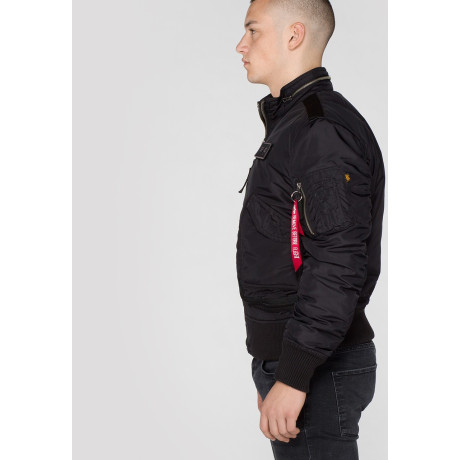 Alpha Industries BUNDA ENGINE (černá)  – SKVĚLÁ CENA