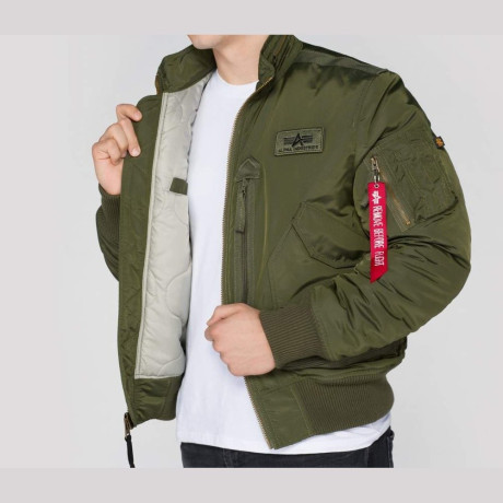 Alpha Industries BUNDA ENGINE (tmavě zelená)  – KOUPIT HNED