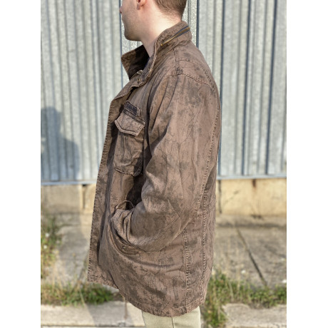 Bunda COMBAT ALLOWER Alpha Industries GREYBLACK