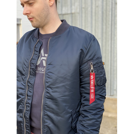 Kabát MA-1 COAT Alpha Industries REPL.BLUE