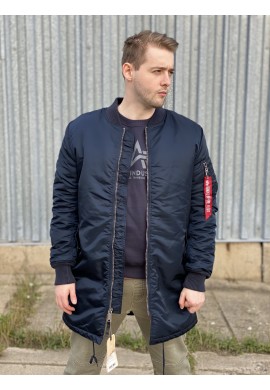 Kabát MA-1 COAT Alpha Industries Repl. blue