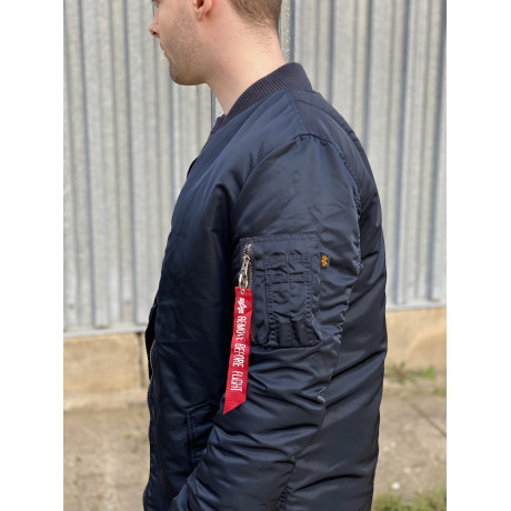 Kabát MA-1 COAT Alpha Industries REPL.BLUE