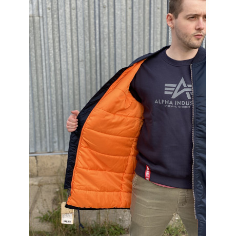 Kabát MA-1 COAT Alpha Industries REPL.BLUE