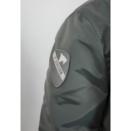 bunda MA-1 TT HOOD CUSTOM Alpha Industries VINTAGE GREEN