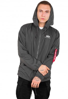 Windbreaker_greyblack_Alpha Industries