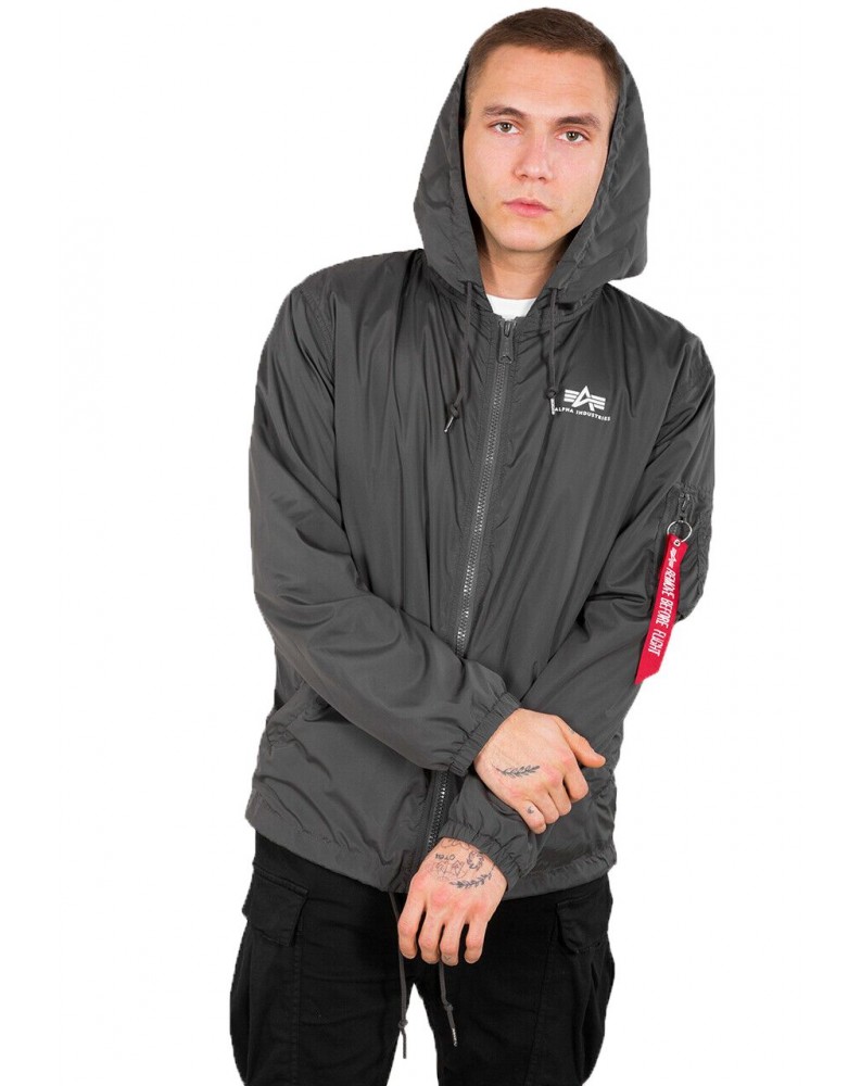 Windbreaker_greyblack_Alpha Industries