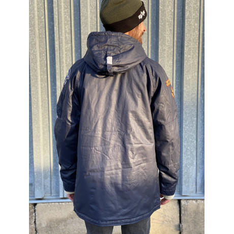 Bunda AIRBORNE HOOD PARKA Alpha Industries REPL.BLUE