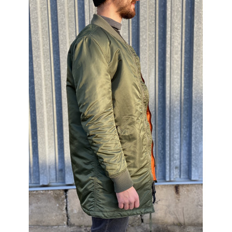 Kabát MA-1 COAT Alpha Industries SAGE GREEN