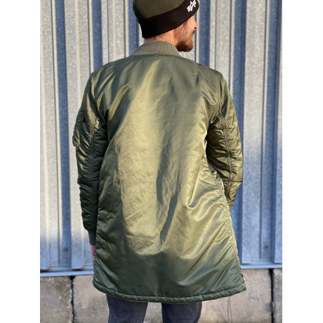 Kabát MA-1 COAT Alpha Industries SAGE GREEN