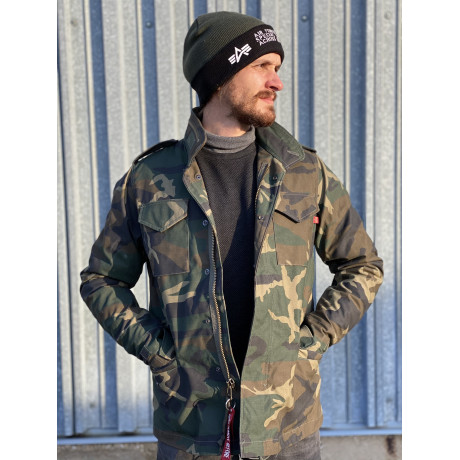 Bunda M-65 HERITAGE Alpha Industries WOODLAND