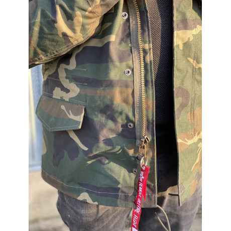 Bunda M-65 HERITAGE Alpha Industries WOODLAND