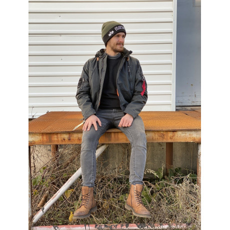 Bunda HELICOPTER Alpha Industries BLACK