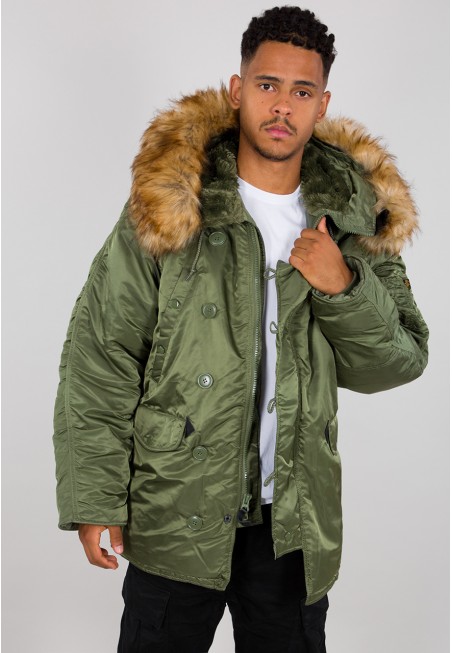 Bunda N3B Alpha Industries SAGE GREEN