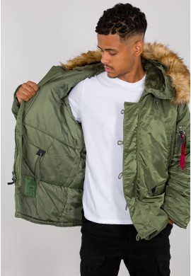 Bunda N3B Alpha Industries SAGE GREEN