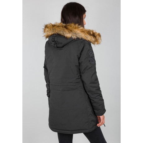 Dámská bunda EXPLORER Wmn. Alpha Industries  BURGUNDY