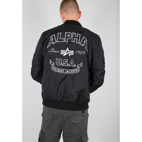 Bunda MA-1 TT Patch SF Alpha Industries