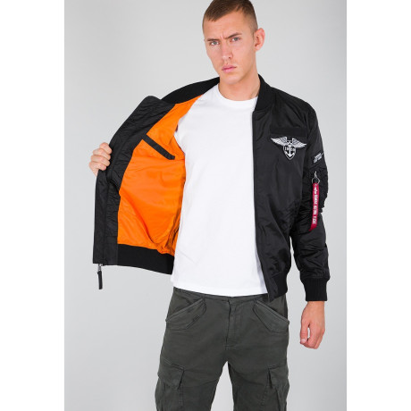 Bunda MA-1 TT Patch SF Alpha Industries