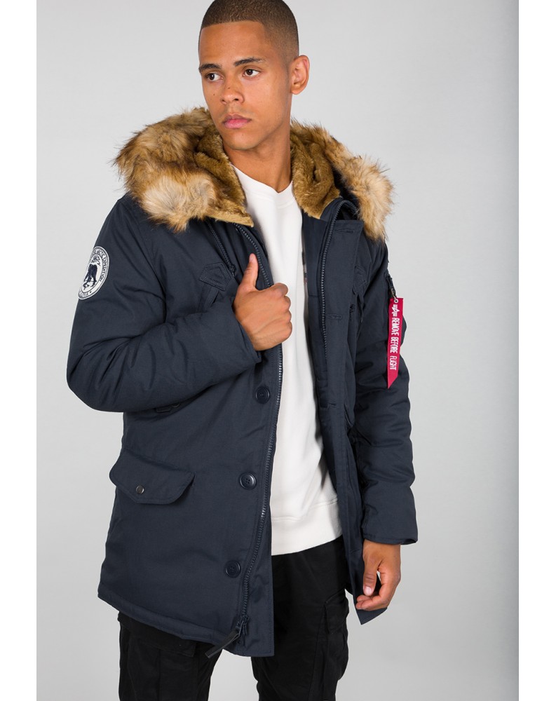 Bunda POLAR JACKET Alpha Industries REPL.BLUE