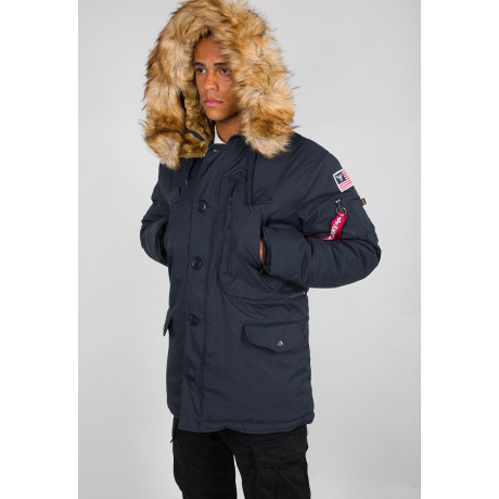 Bunda POLAR JACKET Alpha Industries REPL.BLUE