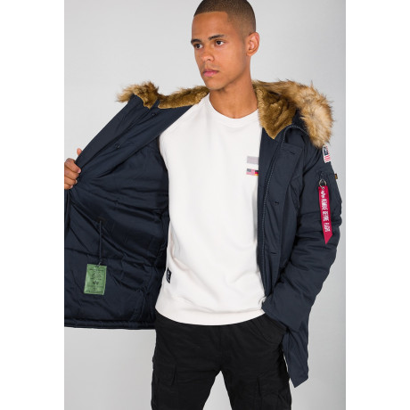 Bunda POLAR JACKET Alpha Industries REPL.BLUE