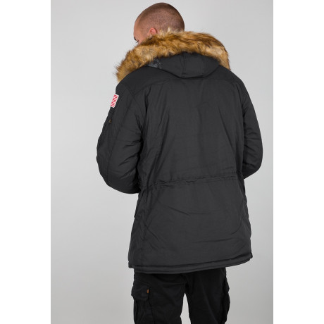 Bunda POLAR JACKET Alpha Industries BLACK