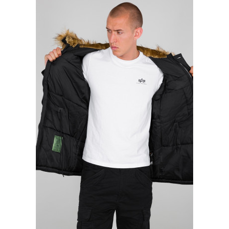 Bunda POLAR JACKET Alpha Industries BLACK