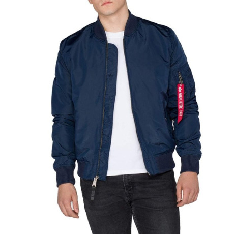 Bunda MA-1 TT  Alpha Industries REPL.BLUE
