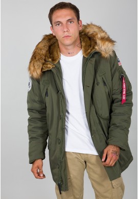 Bunda POLAR JACKET Alpha Industries DARK GREEN