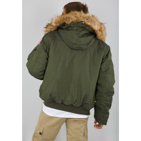 Bunda POLAR JACKET SV Alpha Industries DARK GREEN