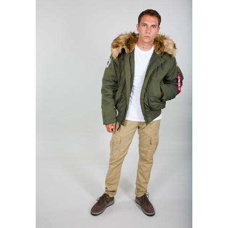 Bunda POLAR JACKET SV Alpha Industries DARK GREEN
