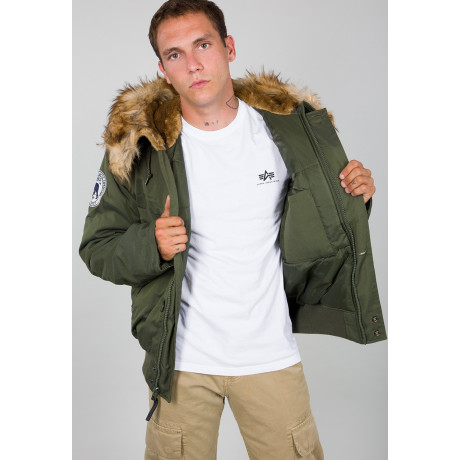Bunda POLAR JACKET SV Alpha Industries DARK GREEN