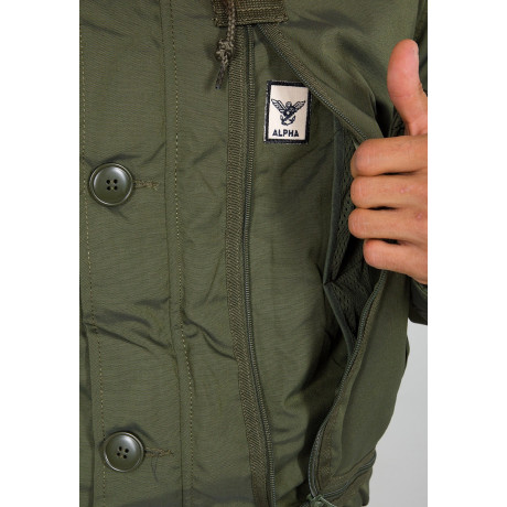 Bunda POLAR JACKET SV Alpha Industries DARK GREEN