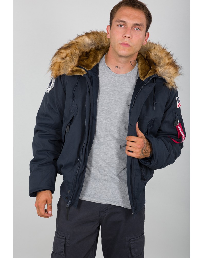 Bunda POLAR JACKET SV Alpha Industries REPL.BLUE Bunda POLAR JACKET SV Alpha Industries REPL.BLUE