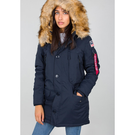 Dámská bunda POLAR JACKET Wmn. Alpha Indst. REPL.BLUE