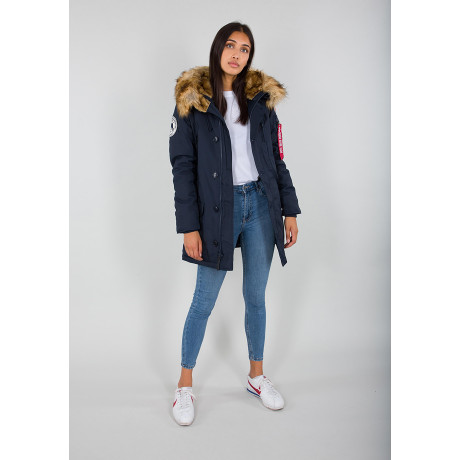 Dámská bunda POLAR JACKET Wmn. Alpha Indst. REPL.BLUE