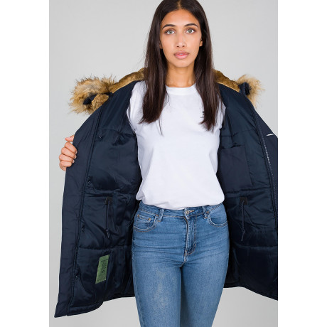 Dámská bunda POLAR JACKET Wmn. Alpha Indst. REPL.BLUE