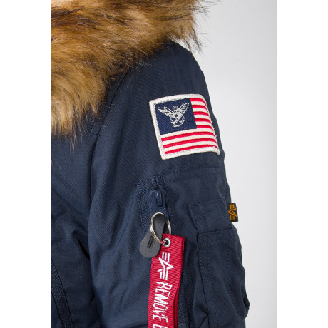 Dámská bunda POLAR JACKET Wmn. Alpha Indst. REPL.BLUE