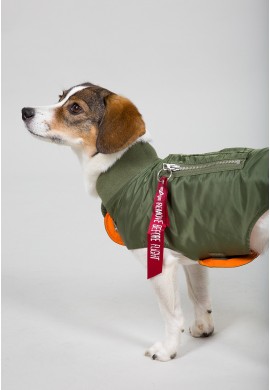 Dog MA-1 Nylon Flight Jacket SAGE GREEN