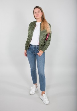 Dámská Bunda MA-1 VF 59 Wmn Alpha Industries SAGE GREEN