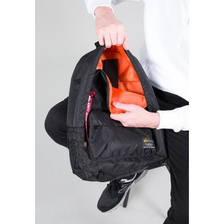 Crew Backpack black Alpha Industries