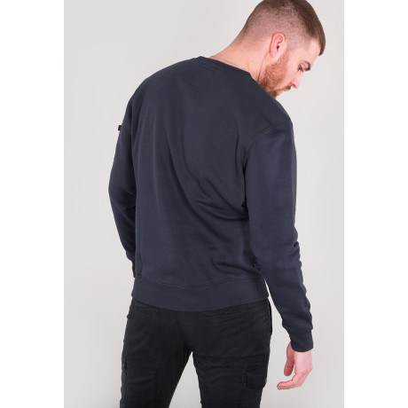 Mikina NASA INLAY SWEATER Alpha Industries REPL.BLUE