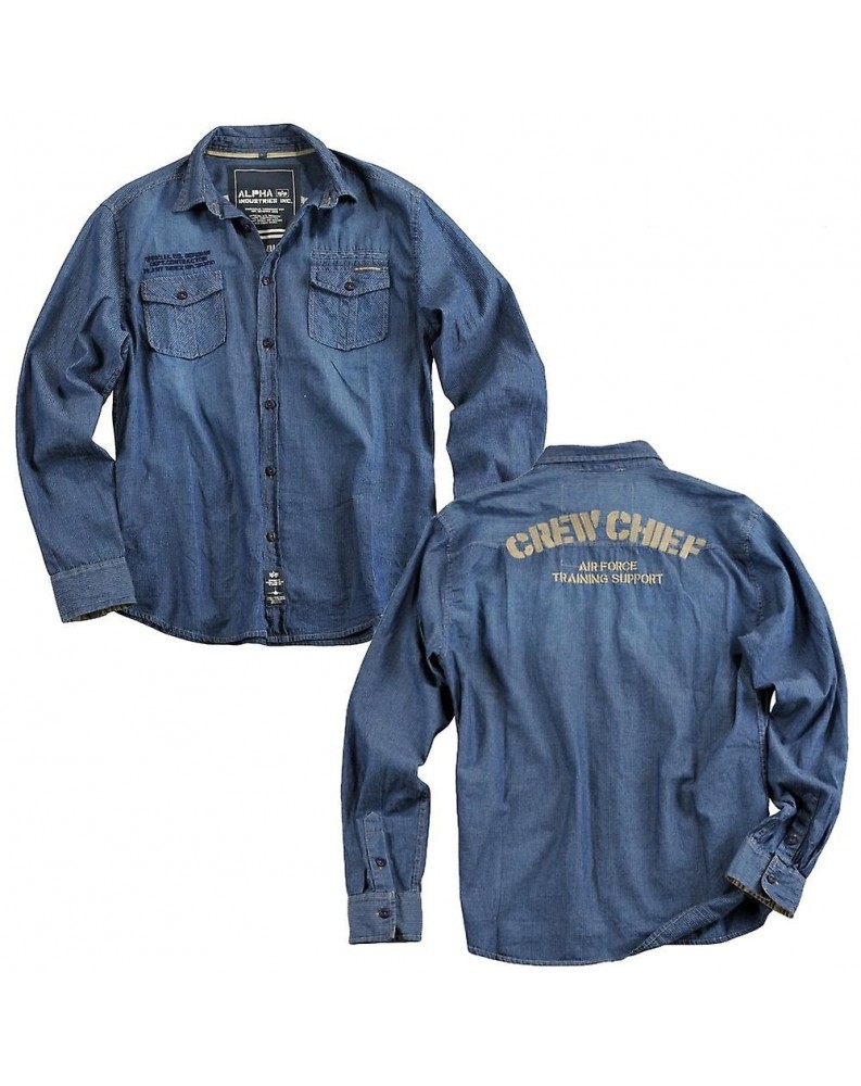 Košile CREW CHIEF Alpha Industries Košile CREW CHIEF Alpha Industries