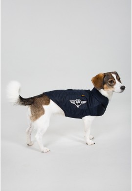 Dog MA-1 Nylon Flight Jacket Repl.blue