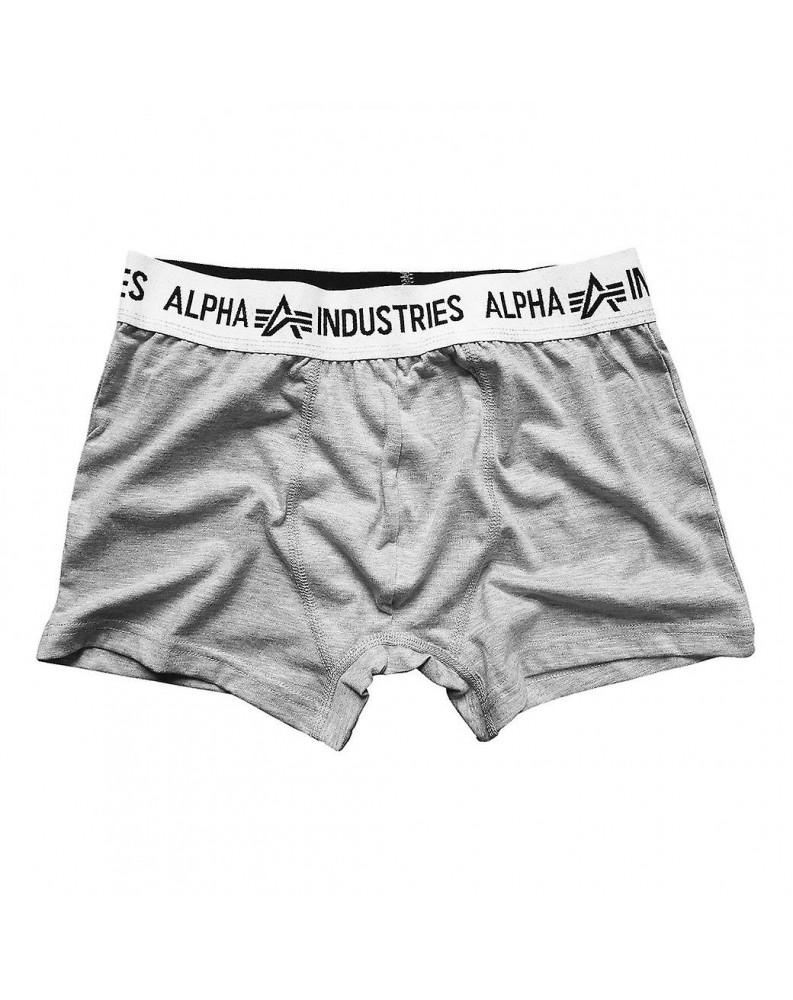 Spodní prádlo Alpha Industries Boxerky Boxer Trunk Greyheather