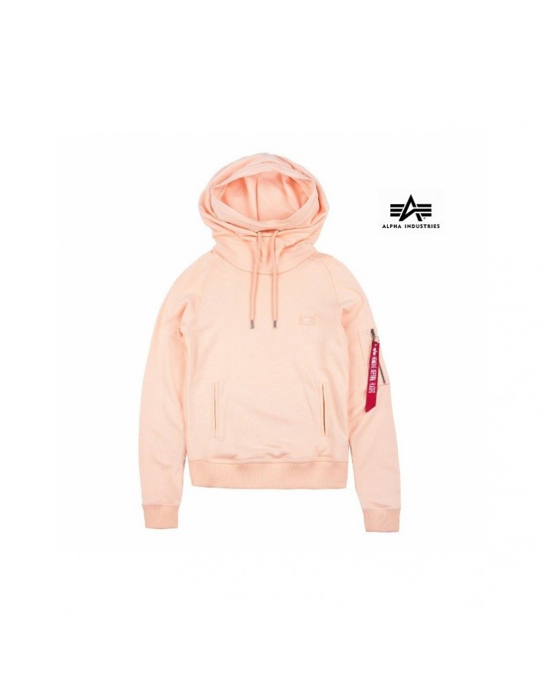 Dámská Mikina X-FIT HOODY Wmn Alpha Industries, APRICOT