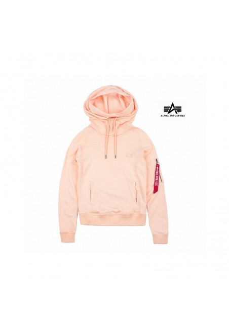 Dámská Mikina X-FIT HOODY Wmn Alpha Industries, APRICOT