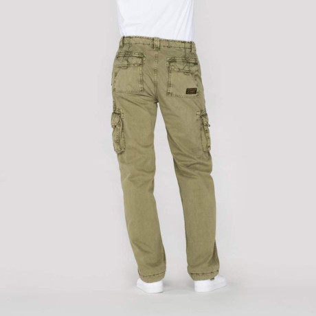Kalhoty JET PANT Alpha Industries LIGHT OLIVE / SVĚTLE OLIVOVÉ